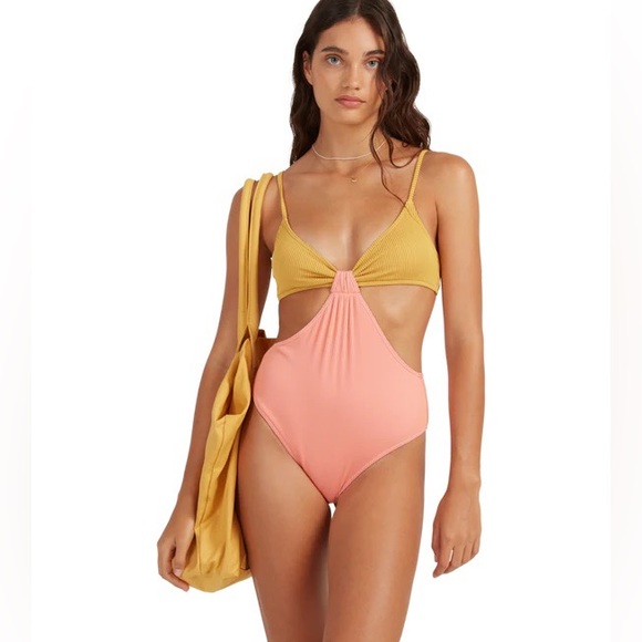 Billabong Cutout One Piece Swimsuit - Picture 2 of 16